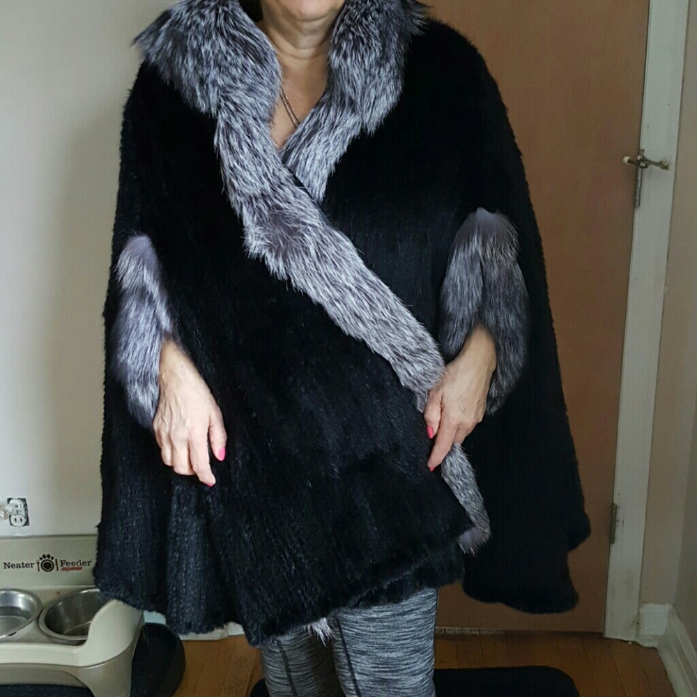 mink cape - Picture 4 of 8